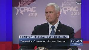 Conservative commentator michelle malkin addressed the crowd at cpac 2019, telling them that democrats and establishment republicans led to the current border crisis. Vice President Pence Speech To Cpac 2019 Video C Span Org