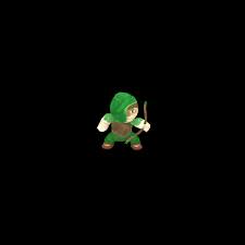 Animated Low Poly Game Ready Character Archer 3d Model Low Poly Games Low Poly Low Poly 3d Models