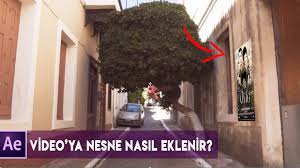 Videoya Nesne Nasil Eklenir After Effects Dersi After Effects Videolar Urunler
