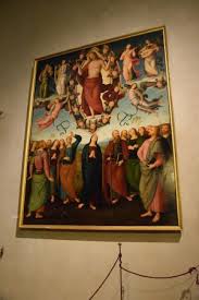 Il mistero dell'ascensione di gesù sul monte degli ulivi. Ascensione Di Gesu Perugino Picture Of Cattedrale Di San Giovanni Evangelista Sansepolcro Tripadvisor