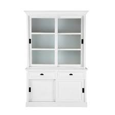 Alacena De Madera Blanca An 145 Cm Vaisselier Blanc Maison Du Monde Vaisselier