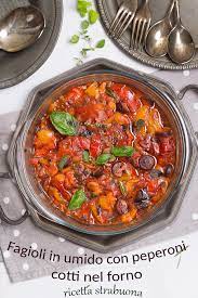 Ricetta Fagioli In Umido Con Peperoni E Erbe Aromatiche Cotti Nel Forno Buonissimi Goodcook