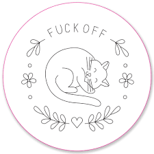 The words were cut off this pattern, but could probably be recreated using the letters from the rest of the. Snarky Embroidery Pattern Transfers Set Of 10 Hoop Designs Hoops Kolenik Arts Crafts Sewing