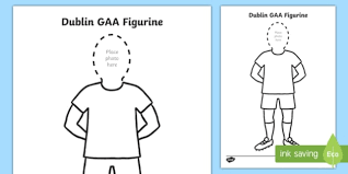 Dublin Gaa Footballers Cut Out Gear Cut Outs Irish