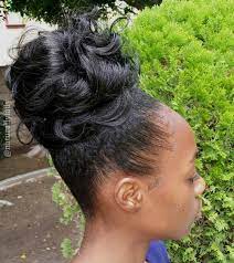 #prom #prom hair #black and white #prom hairstyles #prom updo. 50 Updo Hairstyles For Black Women Ranging From Elegant To Eccentric