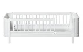 Babybett kinderbett juniorbett 120x60 wei bettset applikation komplett. Oliver Furniture Wood Mini Juniorbett Weiss Romy Kindermobel