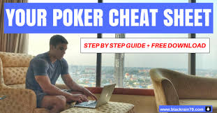 Ultimate Poker Cheat Sheet For 2019 Free Download