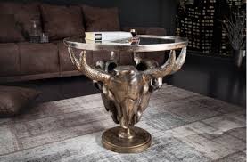 Farmhouse hepplewhite design vintage walnut nightstand, end or lamp table #36348. Casa Padrino Designer Coffee Table Antique Bronze O 56 X H 53 Cm Round Living Room Table With 3 Decorative Bull Heads And Glass Top Living Room Furniture
