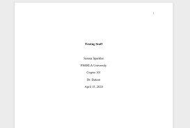 8.type your title in bold at the top and centered. What S New In The Apa 7th Edition Perrla Apa Format Template Apa Essay Format Apa Template