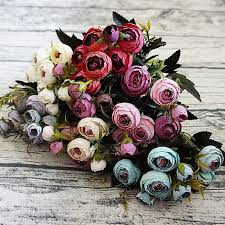 With two handfuls of falsies and a little masking tape, this look 17. Buy Online 9heads Small Silk Artificial Flowers Peony Flores Fleur Artificielles Camellia For Home Christmas Decoration Fake Flower Bouquet Alitools