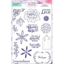 Posted in making magic on march 11, 2013. Card Making Magic A5 Stamp Set Flowers Tags Set Of 17 By Christina Griffiths Buy Online In Bosnia And Herzegovina At Bosnia Desertcart Com Productid 64255673