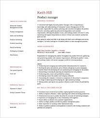 Chronological resume, combination resume and functional resume. Free 9 Sample Product Manager Resume Templates In Pdf Ms Word