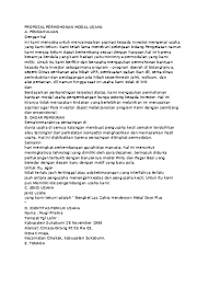 Proposal usaha adalah proposal yang ditujukan kepada calon investor untuk meyakinkan mereka bahwa usaha kita akan. Top Pdf Proposal Permohonan Modal Usaha 1 123dok Com