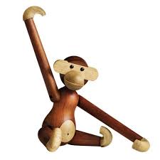 Wooden Monkey Accessories Decoration Finnish Design Shop Wooden Figurines Wooden Wooden Ornaments