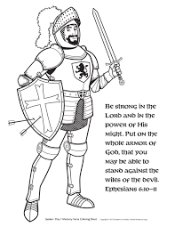 Knight Coloring Armor Of God Coloring Pages Coloring Pages Inspirational