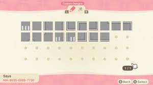 Dress qr code for dresses, shirt qr code for shirts, single tile qr code for flags, paths, etc. Street Paths Designed By Saya Acnh Custom Designs Animal Crossing New Animal Crossing Animal Crossing Qr