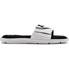 Shop Now For The Under Armour Men S Ignite Freedom Slides Dark Green White 7 Soccer Slides At Academy Sports Ibt Shop Cushion your feet after an intense game by wearing the champion men's ipo sports slides.