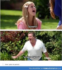 My Kids Will Suffer The Mighty Scream Of The Retarded Parent Funsubstance Com Modern Family Funny Pictures Tumblr Funny
