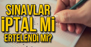 Koronavirüs vaka sayılarında yaşanana artış nedeniyle öğrencilerin gündeminde sınavların iptal edilip edilmeyeceği konusu yer alıyor. Sinavlar Iptal Mi Ertelendi Mi Z Haber
