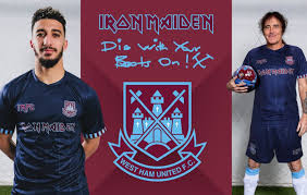 The latest west ham news, transfers, fixtures and more. Iron Maiden Have Teamed Up With West Ham For New Away Shirt Idea Huntr