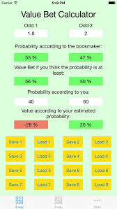 Click allow if you are not a robot. Value Bet Calculator Pro 1 0 1 Free Download
