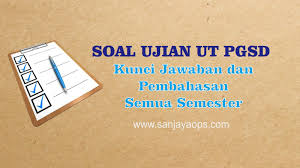 Pola Soal Ujian Ut Pgsd Semua Semester Tahun 2019 Ruang Guru1