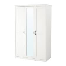 Kupit Songesand Shkaf Platyanoj Belyj 120x60x191 Sm Po Vygodnoj Cene Ikea Ikea Free Standing Wardrobe Tall Cabinet Storage