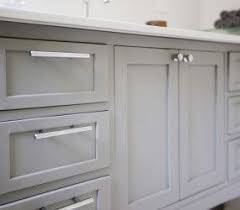 Our Renovation Grey Bathroom Cabinets Kitchen Cabinets In Bathroom Grey Cabinets