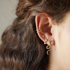 dainty ear cuff gold wrap earring gold conch hoop delicate etsy ear cuff gold ear cuff ear jewelry