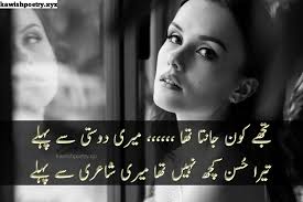 You will always feel a kinship with them, and be able to instantly continue the friendship even after not talking for many years. Friendship Poetry In Urdu Two Lines Friendship Poetry