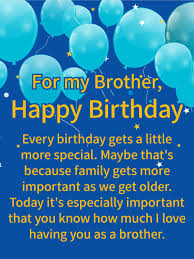 Happy birthday to my brother! Birthday Wishes For Brother Birthday Wishes And Messages By Davia
