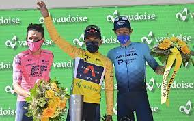 Richard carapaz se coronó campeón del tour de suiza, este domingo 13 de junio del 2021. Historical Richard Carapaz Is The Champion Of The Tour Of Switzerland Copaci