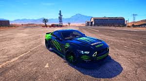 Nfs Payback Mustang Monster Energy Themed Day Custom Muscle Cars Monster Energy Mustang