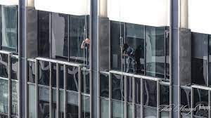 Check out the photo gallery of window washing projects from rain or shine. Window Washers Rescued At Toronto Skyscraper After Platform Falls Hundreds Of Feet Ctv News
