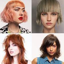 2 pcs 12.8 inch barber hair salon hairdressing mask shield haircut hairspray hair gel face cover face eyes protector for makeup hair cutting coloring, random color 4.8 out of 5 stars 6 $8.99 $ 8. Return Of The Bangs Trending Fringe Styles For 2021 Tigi Fuse