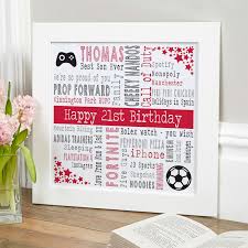 Everybody rushes to their 21st birthday and when you hit 21 it's a special occasion. 21st Birthday Personalised Gift Ideas Chatterbox Walls