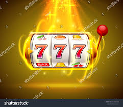 Gold Slot Machine Wins Jackpot Big Stock Vector (Royalty Free) 1442060369 |  Shutterstock