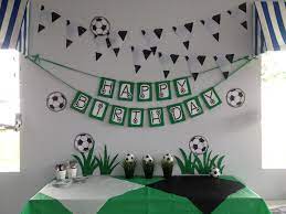 Soccer party favors soccer theme parties party themes party favours party ideas ninjago party minion party soccer treats barcelona party. Soccer Themed Birthday Party Decorations Soccer Theme Parties Soccer Party Soccer Birthday Theme