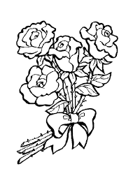 Resultado de imagem para bouquet draw reference. Bouquets Of Flowers Coloring Pages