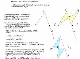 Pin Oleh Towice Di Exterior Angle Theorem Interior Angles Teori