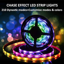 Dc12v 5m 16 54ft 150 Leds Lights Strip Bluetooth Smart Phone App Rf Remote Controlled Rgb Led Strip Rope Lights Waterproof Led Strip Lights Kits Support Iphone Android Rainbow Colors B07hgtfqxq 38 99