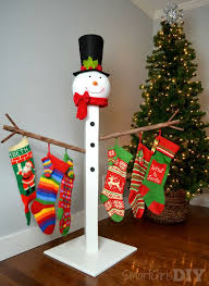 Display beautiful holiday ornaments with this elegant table ornament holder. 30 Diy Stocking Holders For Christmas Decoration Hative