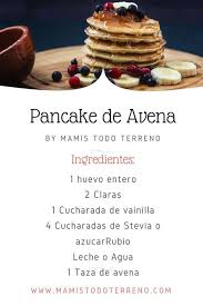Riquisima Receta Para Hacer Masa De Pancakes De Avena Sin Harina Muy Facil De Preparar Pa Panqueques Saludables Recetas De Comida Recetas Faciles De Comida