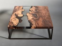 Pin By Casateka Indonesia On Stolky Wood Resin Table Raw Wood Coffee Table Solid Wood Table