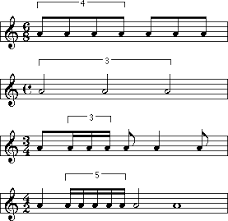 Playing more complex musical triplets. Lesson 19 Triplets And Other Tuplets