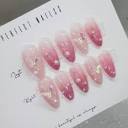 Press on Nails Clear Butterlies, Fairy Nails, Gelly Nails ...