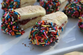 Line baking trays with parchment paper. Chocolate Raspberry Ladyfingers Tasty Kitchen A Happy Recipe Community