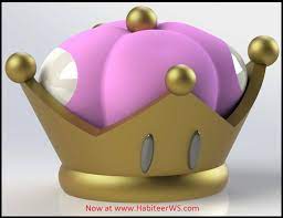 Toadette crown