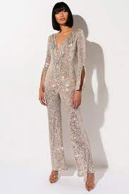 Pin By Nagwa On My Style Jumpsuit Fashion Long Sleeve Sequin Fashion