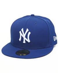 New Era New York Yankees Royal White 5950 Fitted Hat Get It At Drjays Com Fitted Hats Hats For Men Yankees Hat